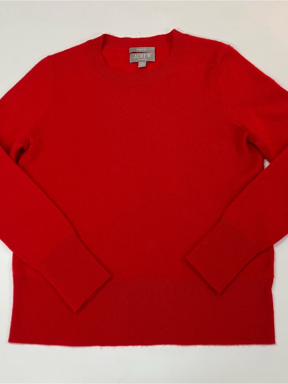 Women’s xs Cashmere Red Sweater J. Crew